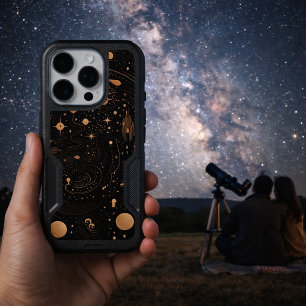 Elegant Celestial - Mystical Galaxy Art iPhone 16 Pro Case