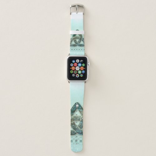 Elegant celtic knot apple watch band