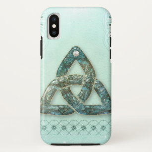 Elegant celtic knot iPhone x case