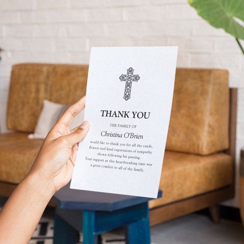 Elegant Celtic Knot Cross | Funeral Bereavement