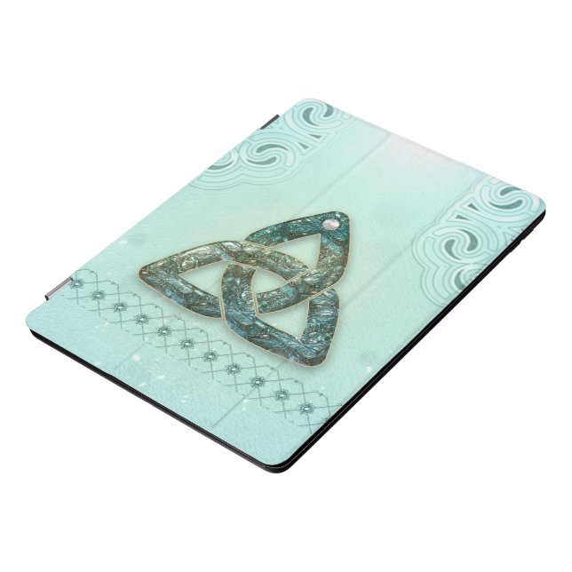 Elegant celtic knot iPad pro cover (Side)
