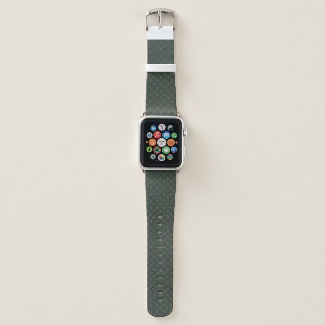 Elegant Celtic Knot Pattern Apple Watch Band (Front)