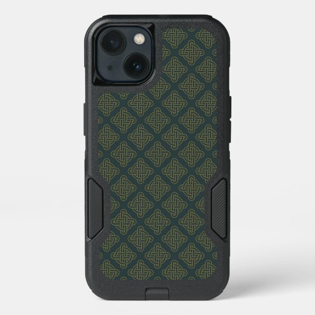 Elegant Celtic Knot Pattern Otterbox iPhone Case (Back)