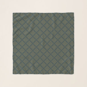 Elegant Celtic Knot Pattern Scarf