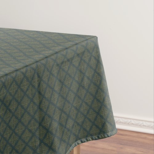 Elegant Celtic Knot Pattern Tablecloth