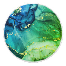 Elegant ceramic knobs