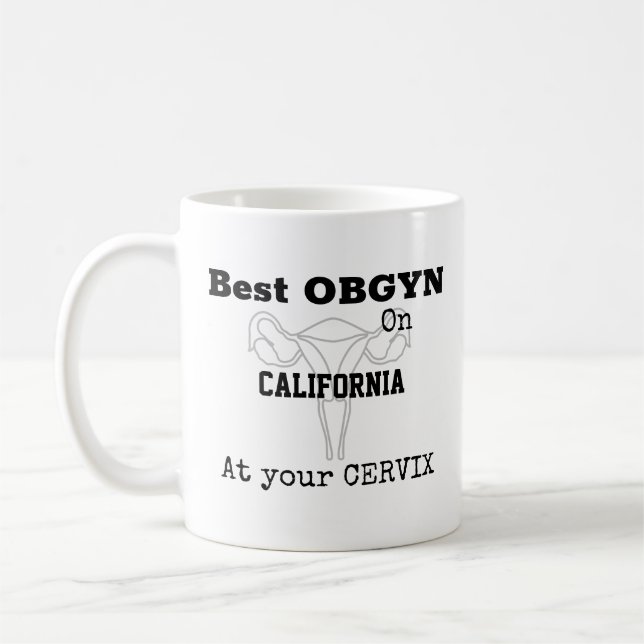 Elegant Cervix obgyn mug (Left)