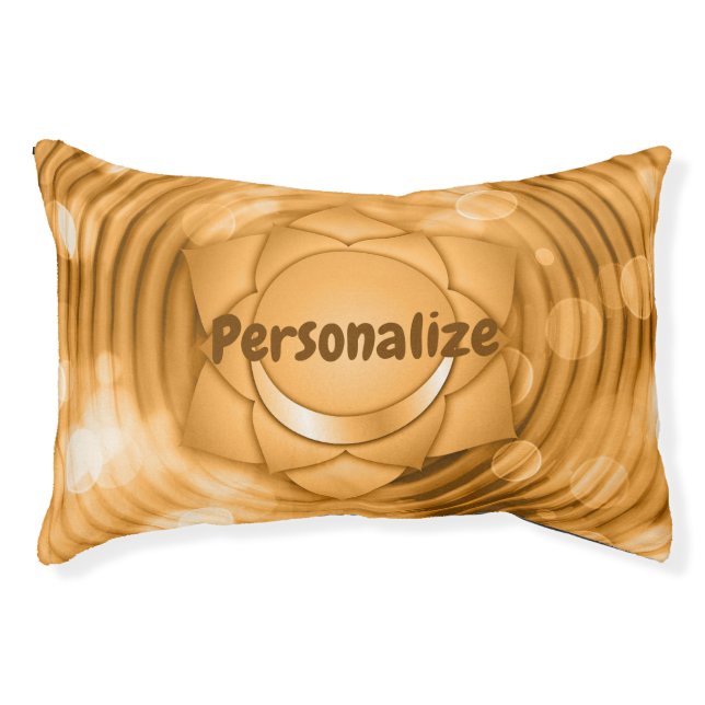 Elegant Chakra Energy Zen Yoga Cat Dog Pet Bed (Front)