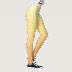 Elegant Champagne Bubbles Leggings