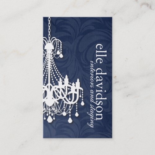 Elegant Chandelier Business Card