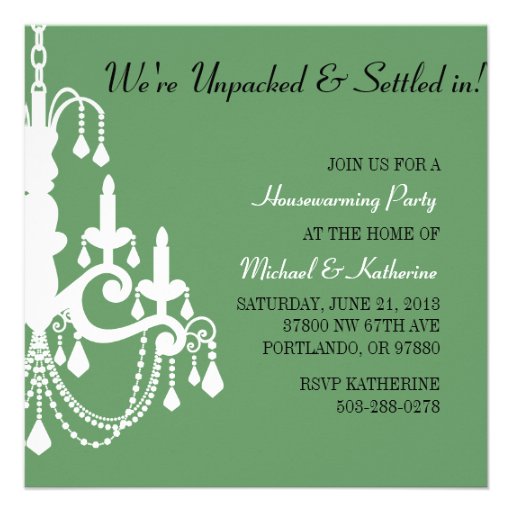 Elegant Housewarming Invitations 4