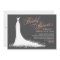 Elegant Charcoal Blush Wedding Gown Bridal Shower
