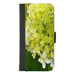 Elegant Chartreuse Green Limelight Hydrangea iPhone 8/7 Plus Wallet Case