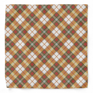 Elegant Checker Pattern Bandana