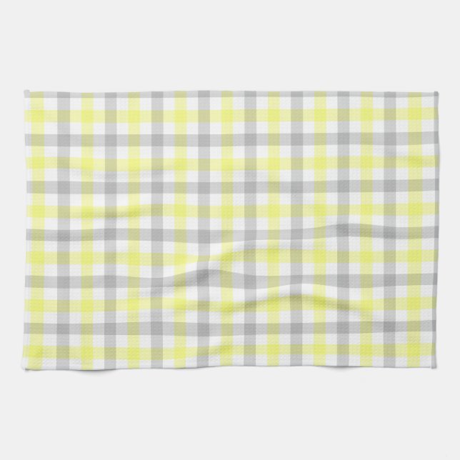 Elegant  Checkered Kitchen Towel (Horizontal)