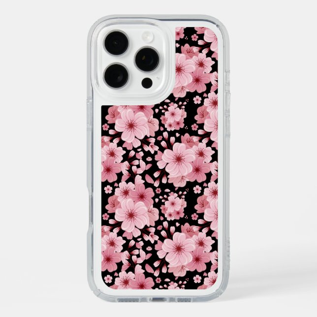 Elegant Cherry Blossom cute pink floral pattern Speck iPhone Case (Front)