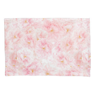 Elegant Cherry Blossom Pattern Design Pillow Case