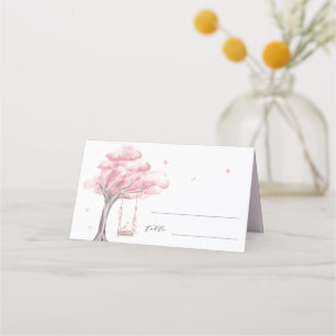 Elegant Cherry Blossom Sakura Wedding Place Card