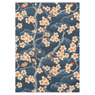 Elegant Cherry Blossom Seamless Pattern (11) Tablecloth