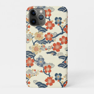 Elegant Cherry Blossom Seamless Pattern (14) iPhone 11 Pro Case