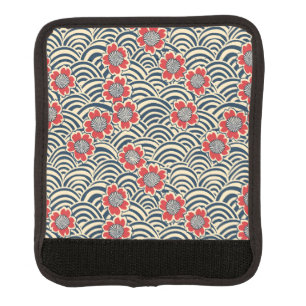 Elegant Cherry Blossom Seamless Pattern (8) Luggage Handle Wrap