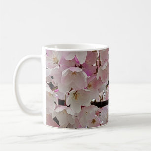 Elegant cherry blossoms   coffee mug