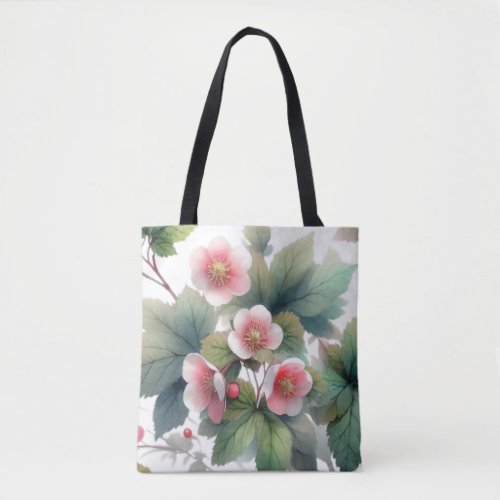 Elegant Cherry Blossoms in watercolor Tote Bag