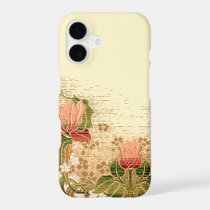 Elegant Chic Art Nouveau Floral iPhone 17 Case