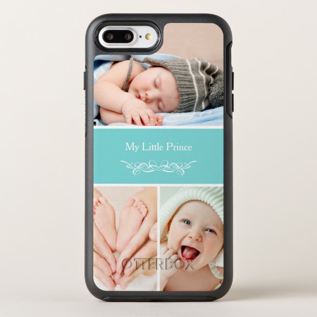 Elegant Chic Baby Kids Photo Collage OtterBox Symmetry iPhone 8 Plus/7 Plus Case