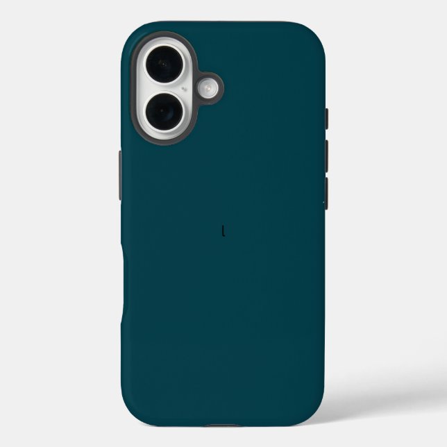 Elegant Chic Blue Teal  Case-Mate iPhone Case (Back)