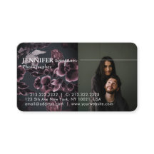 Elegant Chic Burgundy Floral Pattern 3 Photos