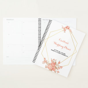 Elegant chic Geometric Modern   Wedding planner