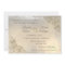 Elegant Chic Gold Hearts Wedding Invitation