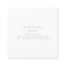 Elegant chic gold modern square minimalist white