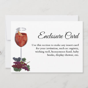 Elegant& Chic Gold vino before vows wine bridal Invitation