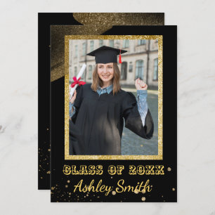 Elegant Chic Graduation Invitation