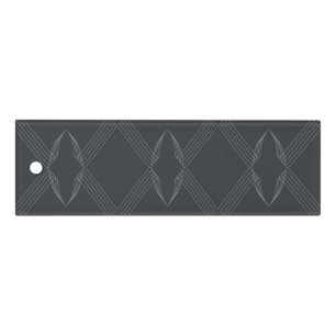 Elegant, chic, luxurious, simple line pattern ruler