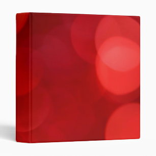 Elegant Chic Luxury Faux White Glitter 3 Ring Bind Binder