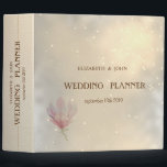 Elegant Chic Magnolia l Wedding Binder<br><div class="desc">Elegant chic floral wedding planner.</div>