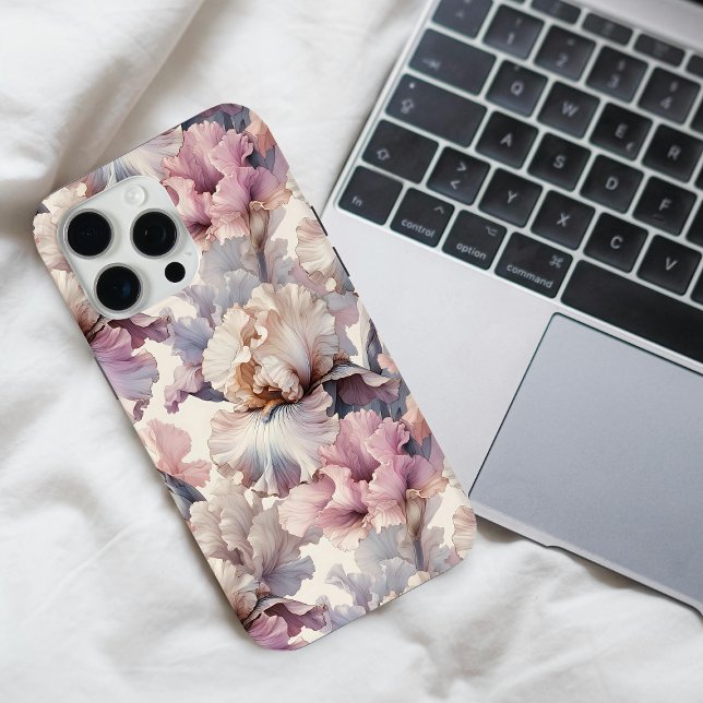 Elegant Chic Modern Cute Floral Soft Blush Pink Case-Mate iPhone Case (Creator Uploaded)