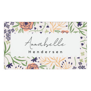 Elegant Chic Name Tag