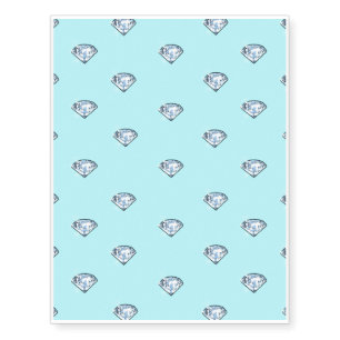 Elegant Chic Shiny Diamonds Girly Temporary Tattoos