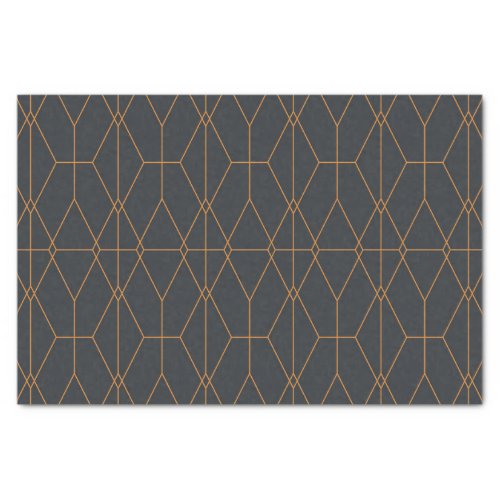 Elegant chic simple luxurious line pattern art tissue paper