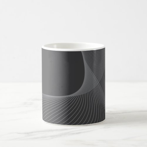 Elegant chic simple modern graphic pattern art coffee mug