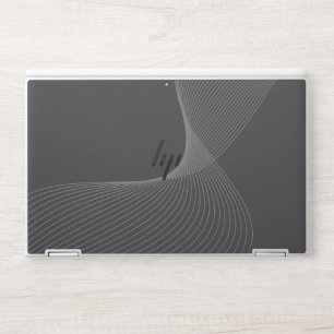 Elegant, chic, simple, modern graphic pattern art HP laptop skin