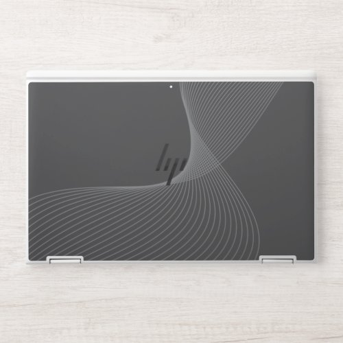 Elegant chic simple modern graphic pattern art HP laptop skin