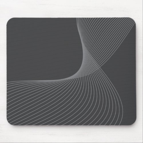 Elegant chic simple modern graphic pattern art mouse pad