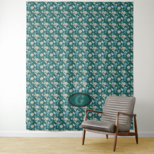 Elegant Chic Wildflower Tapestry