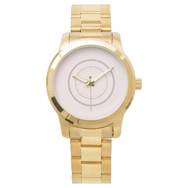 Elegant Chic  Women's Gold eWatch Watch (Front)