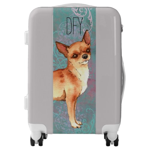 Elegant Chihuahua Luggage